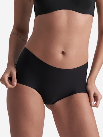 Slip scultant 'Uni Stretch Boxer' Bye Bra en noir : devant