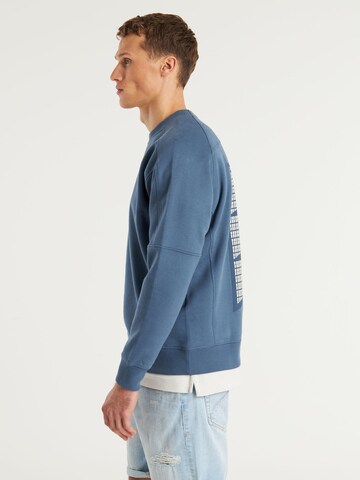 CHASIN' Sweatshirt 'Ido' in Blue