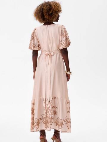 Blue Shadow Kleid‌‌‌‌‌‌‌ in Beige: Vorderseite