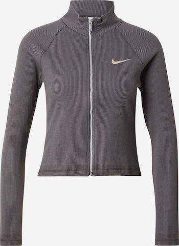 Ladies nike sales zip up top