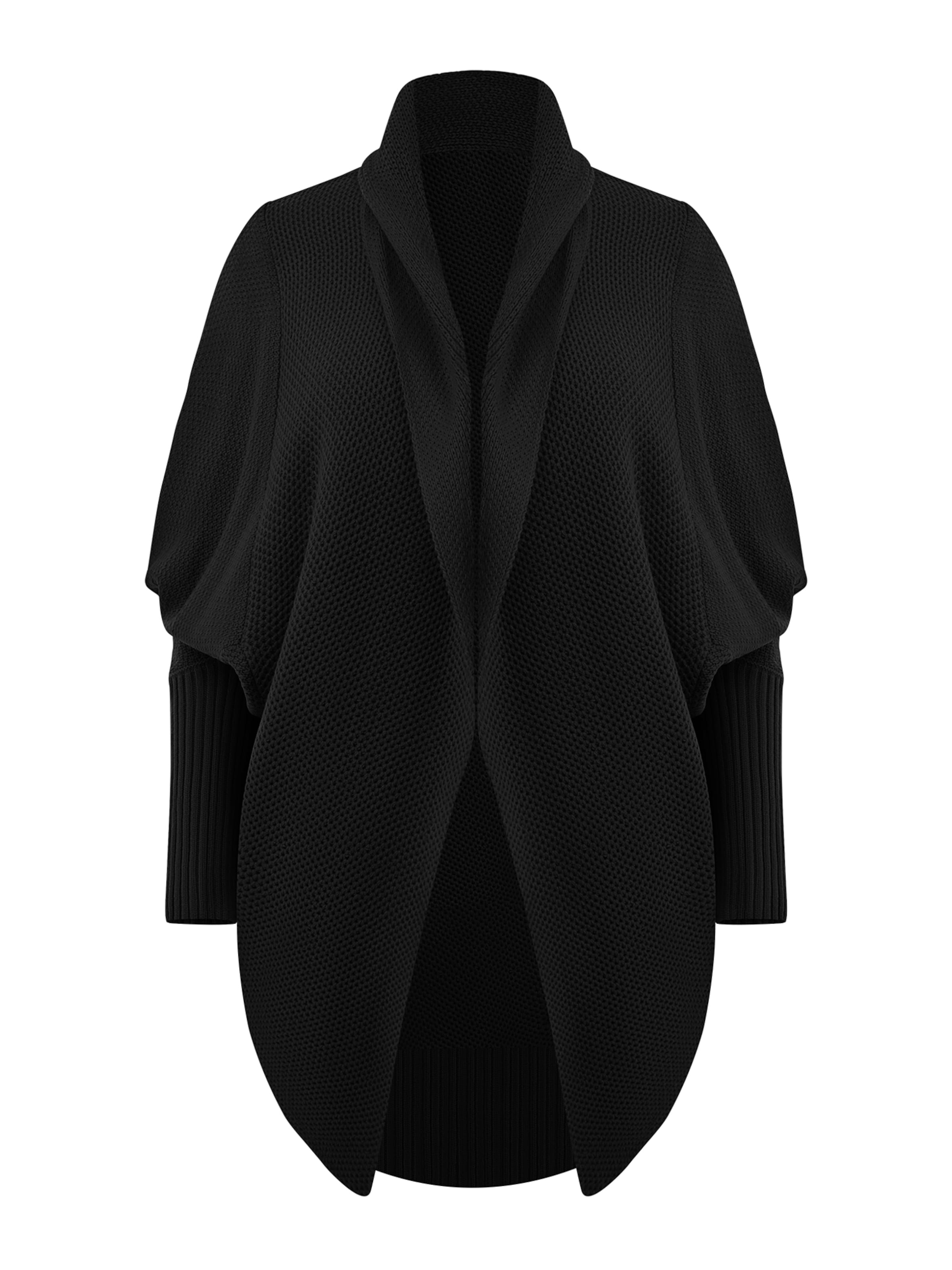 Imily Bela Πλεκτή ζακέτα σε μαύρο: μπροστά