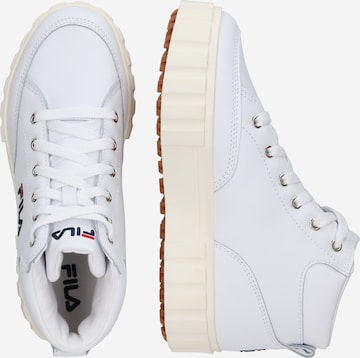 FILA Sneakers high i hvit