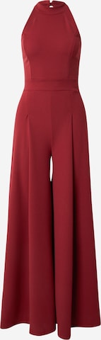 WAL G. Jumpsuit 'LEILA' in Red: front