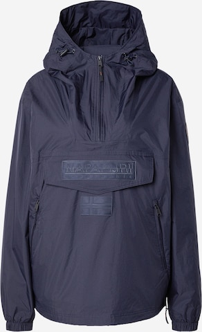 mėlyna NAPAPIJRI Demisezoninė striukė: priekis