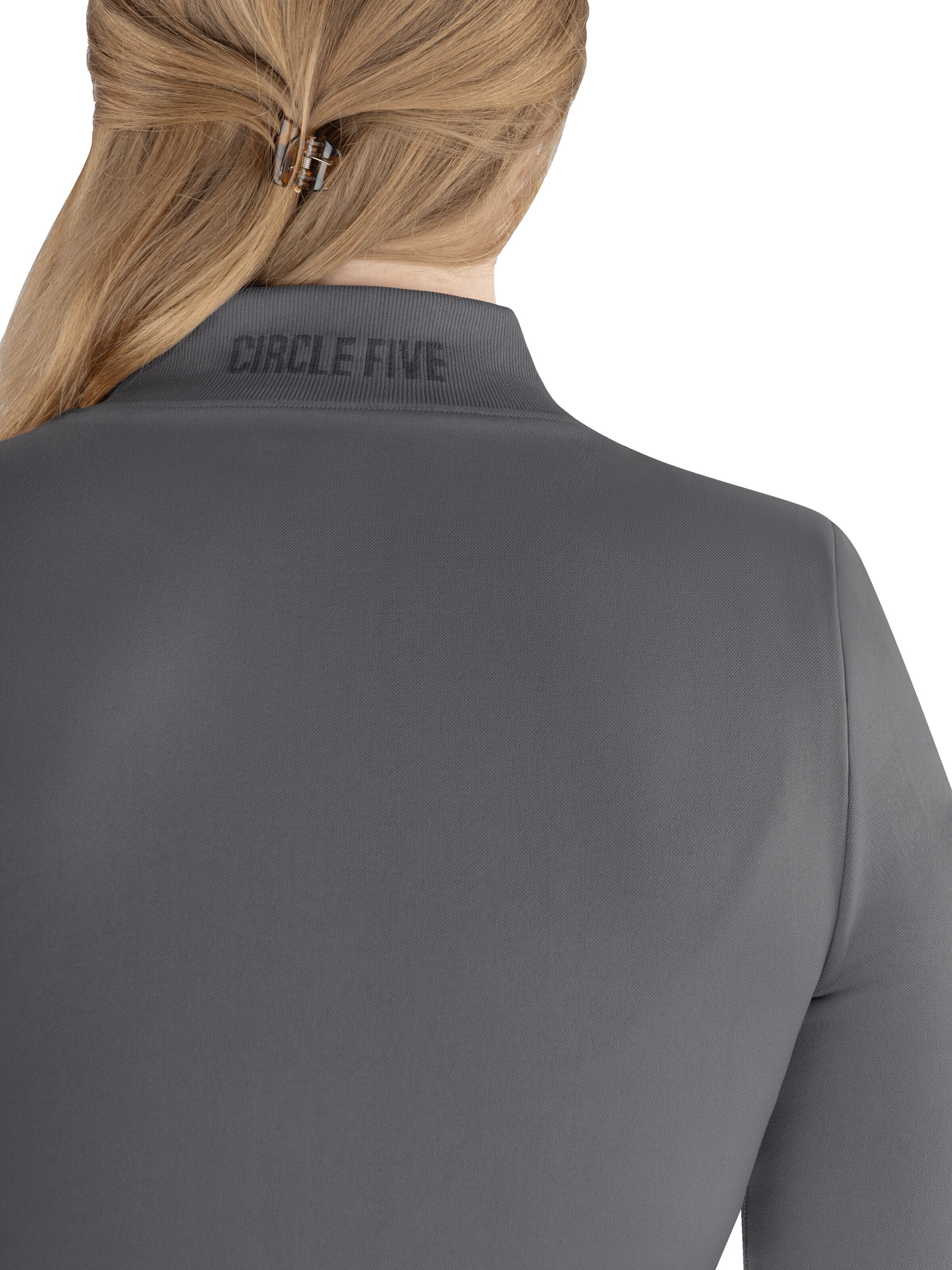 Circle Five Sportsweatjacke in Grau