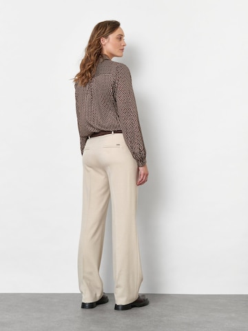 TONI Slim fit Pleated Pants 'Jenny' in Beige