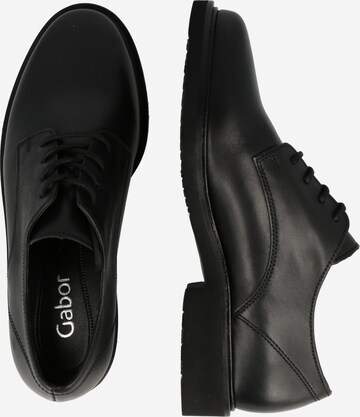 GABOR - Sapato com atacadores em preto
