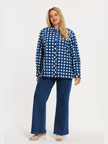 YOEK Blouse in Blue