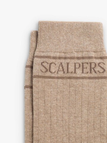 Scalpers Socks 'Bimbert' in Brown