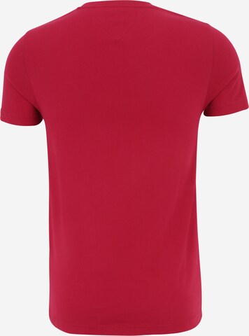 TOMMY HILFIGER Regular Fit T-Shirt in Rot