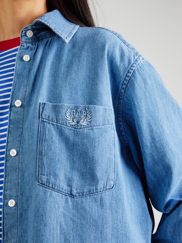 GAP Bluse in Blau