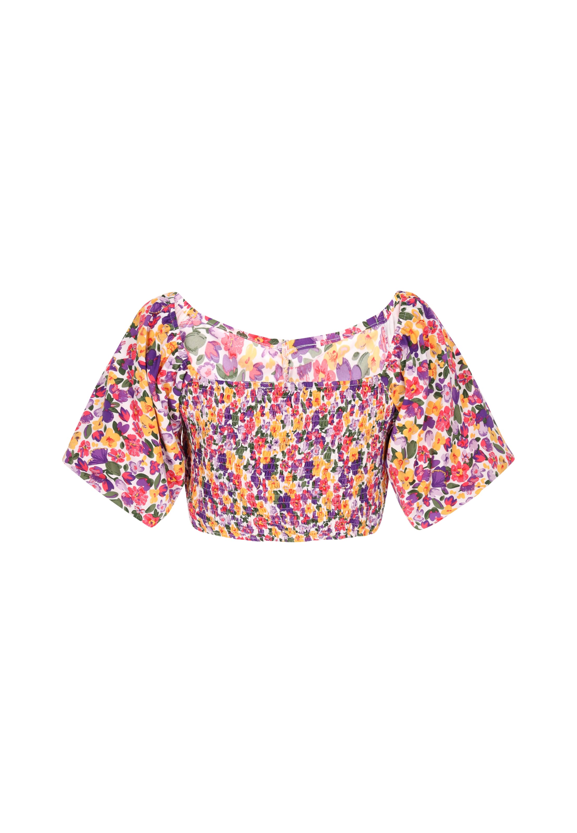 swirly Футболка 'Spring Summer' в Лиловый