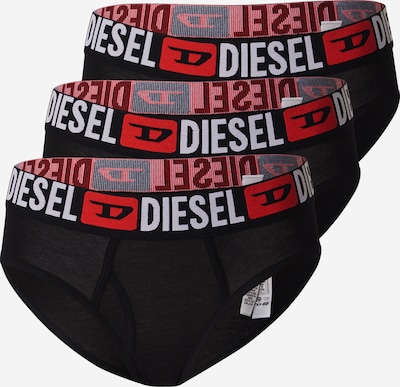 DIESEL Alushousut 'Oxy' värissä punainen / musta / valkoinen, Tuotenäkymä