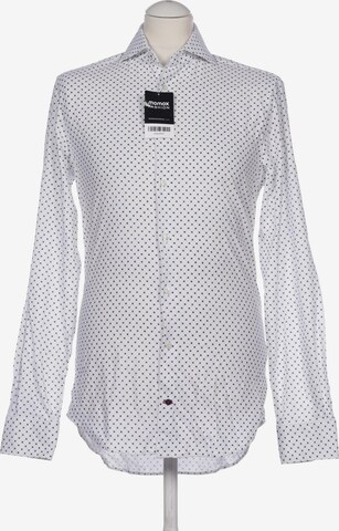 Tommy Hilfiger Tailored Button Up Shirt in S in White: front