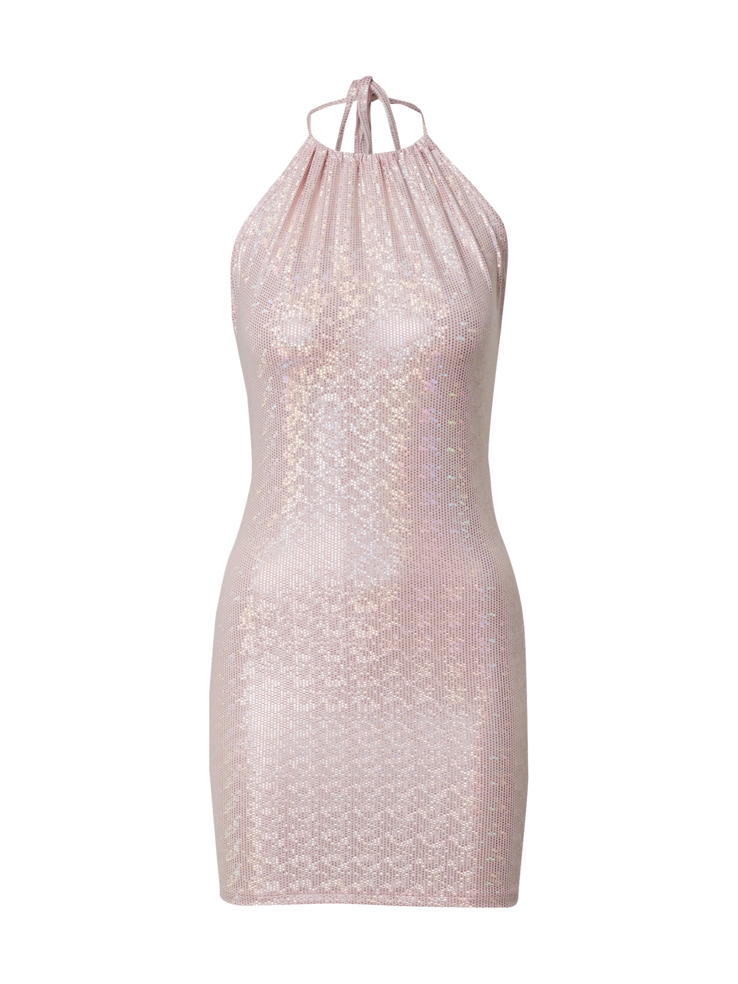 Monki Cocktail dress in Pink: front