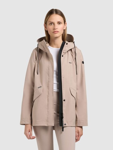 khujo Jacke 'Sang2' in Beige