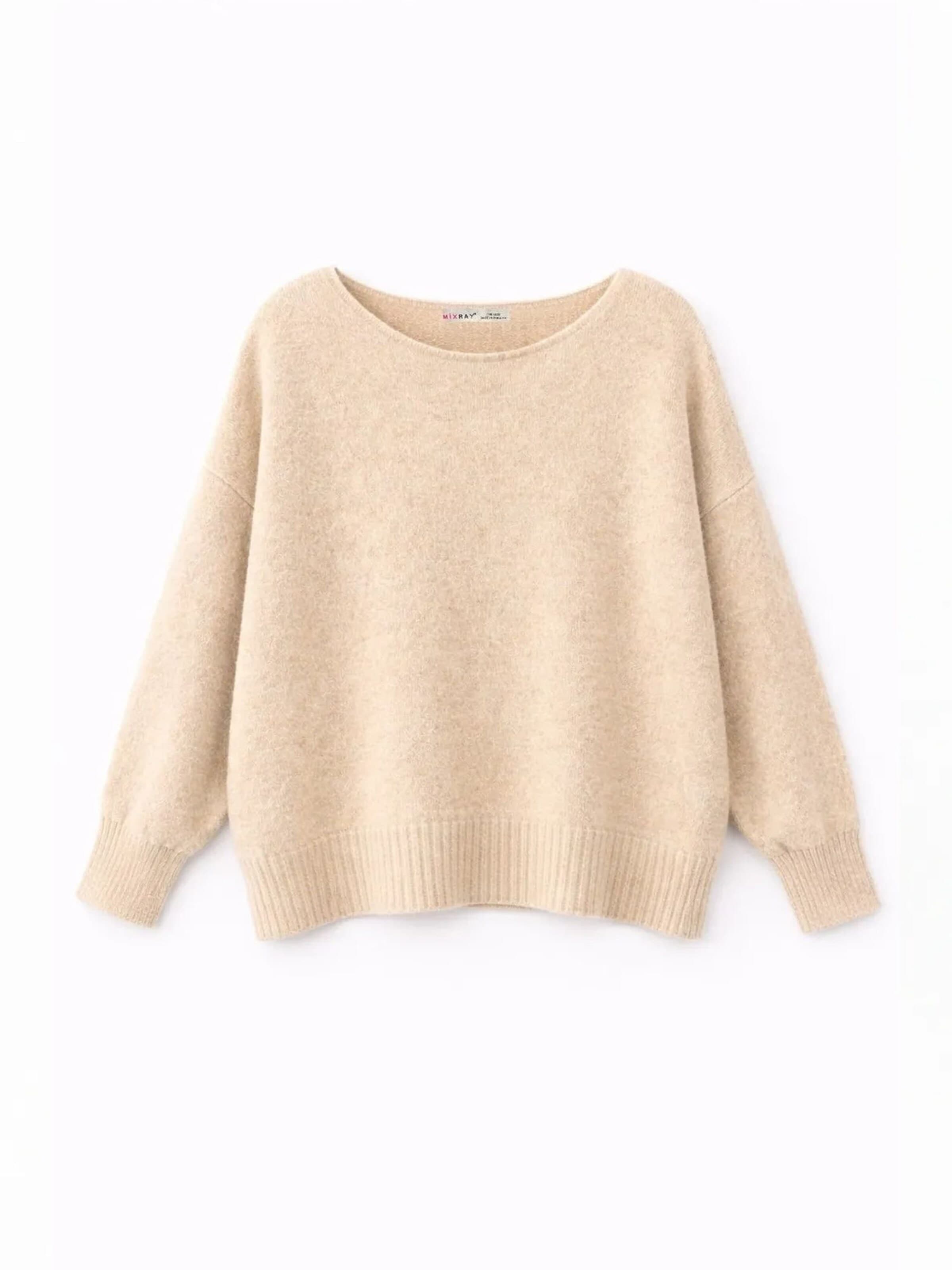 Pullover 'Pullover' di MixRay in beige: frontale