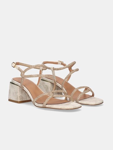 EXE Sandalen met riem 'CARMEN-777' in Goud