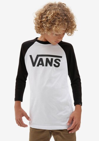 Regular fit Tricou de la VANS pe alb: față