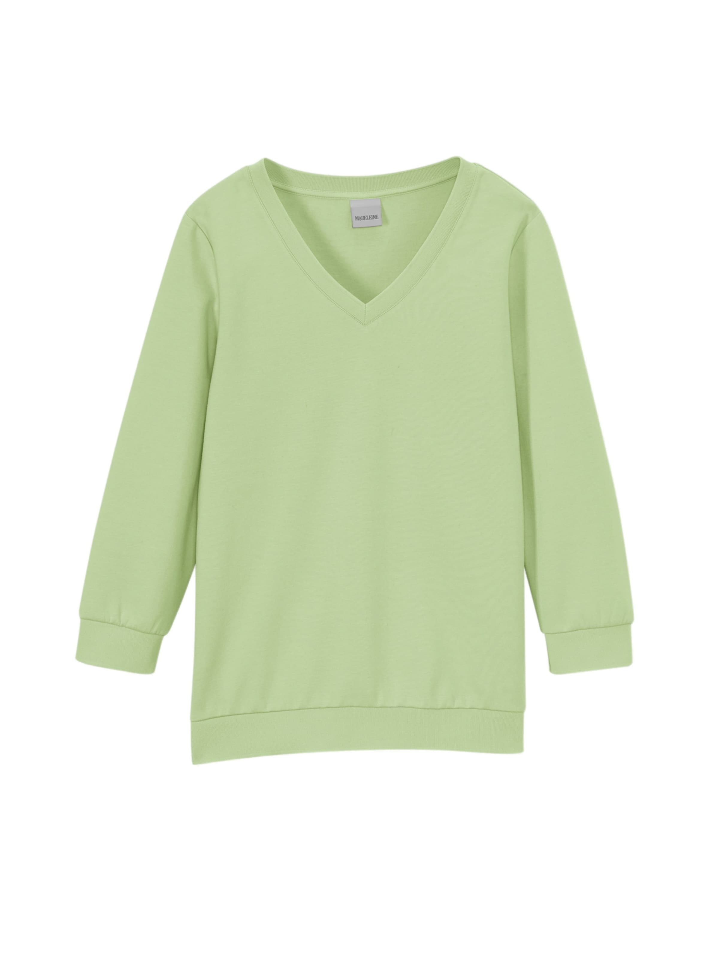 Sweat-shirt MADELEINE en vert : devant