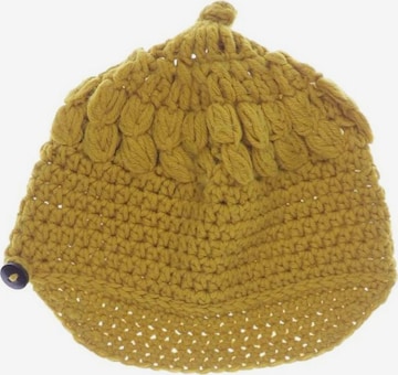 sessun Hat & Cap in One size in Yellow: front