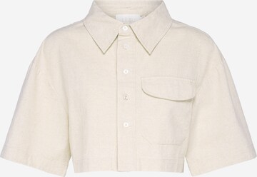 Lezu Shirt 'Meidi' in Beige: predná strana