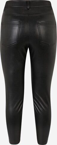 Noisy May Petite Slim fit Trousers 'ELLY' in Black
