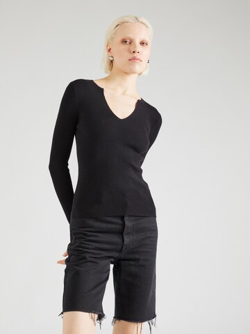 VERO MODA - Pullover 'PATSY' em preto: frente