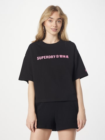 Superdry Skjorte i svart: forside