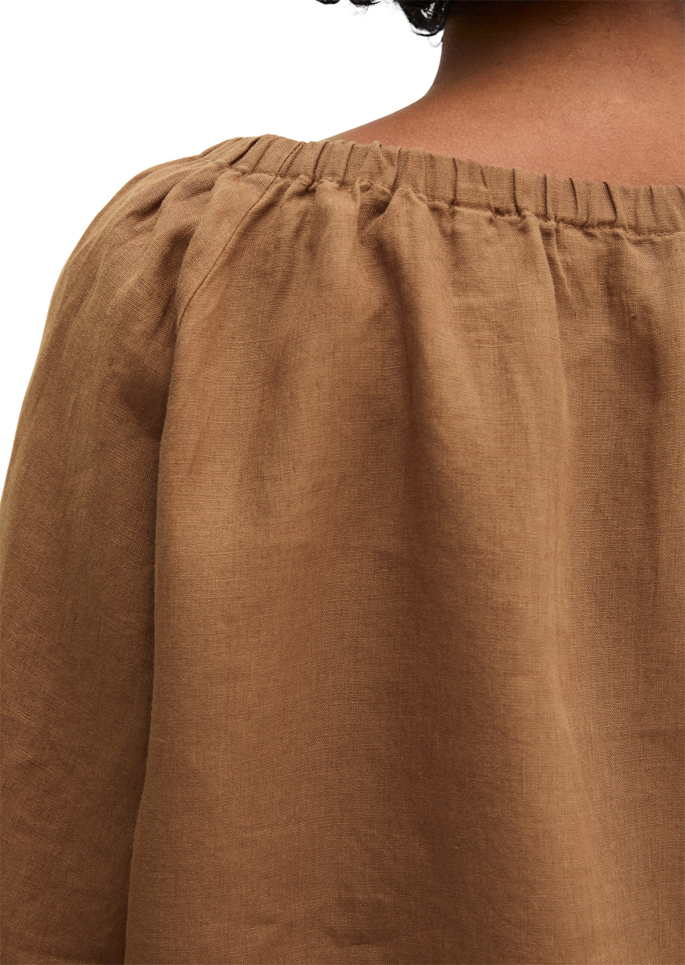 Marc O'Polo Bluse in Braun