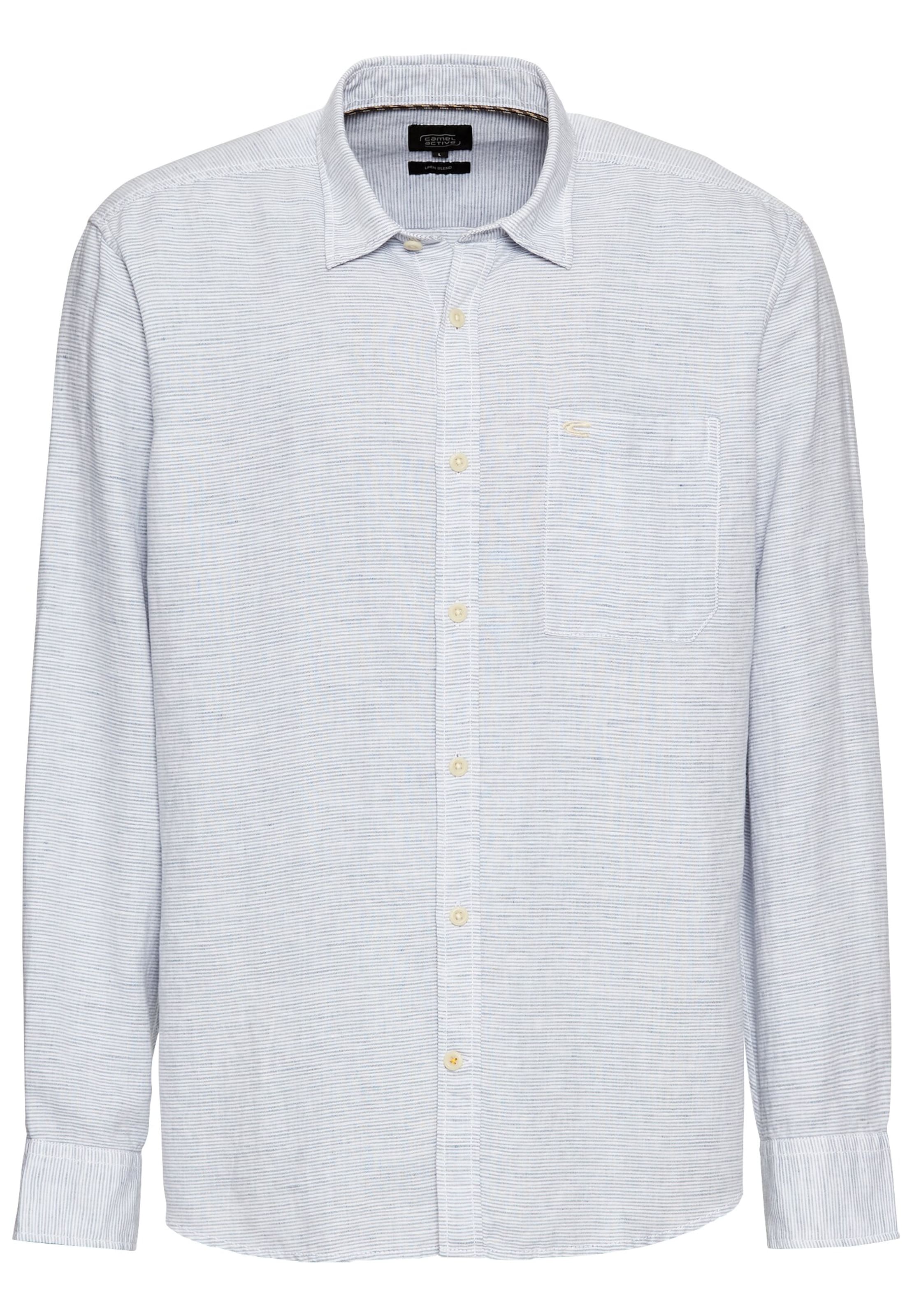 CAMEL ACTIVE Regular Fit Hemd in Blau: Vorderseite