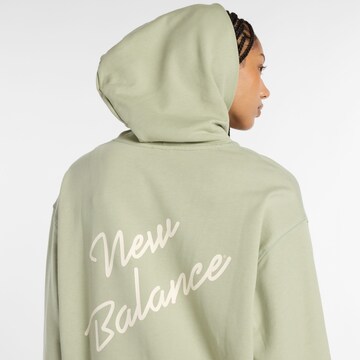 Sweat de sport 'Athletics Script' new balance en vert
