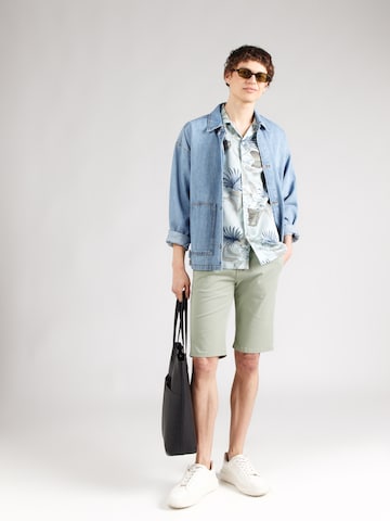 Lindbergh Regular Fit Hemd in Blau