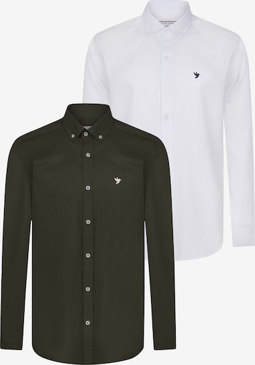 Felix Hardy Košulja u maslinasta / bijela, Pregled proizvoda