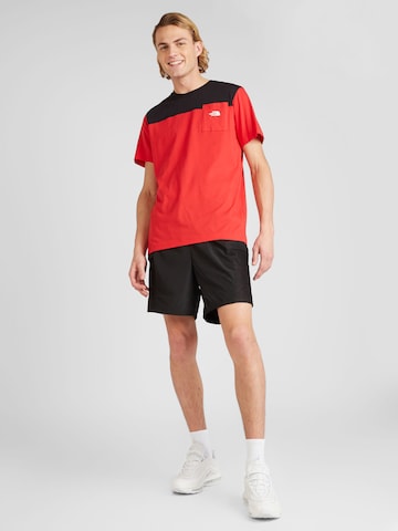 T-Shirt 'ICONS' THE NORTH FACE en rouge