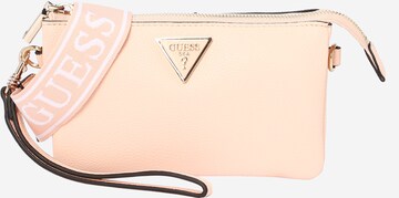 GUESS - Mala de ombro 'LATONA' em laranja: frente