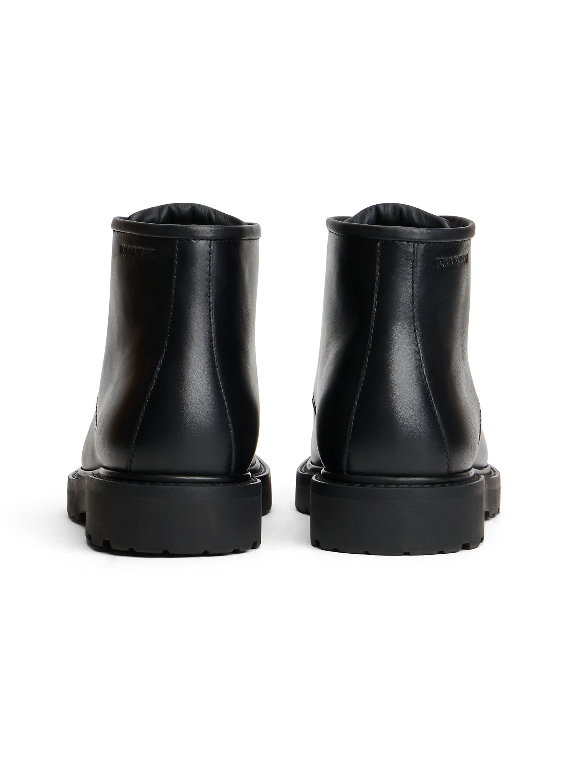 Tommy Jeans Veterboots in Zwart