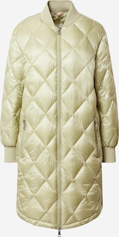 No. 1 Como Between-Seasons Coat in Green: front