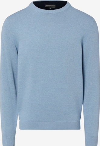 Finshley & Harding Pullover in Blau: Vorderseite