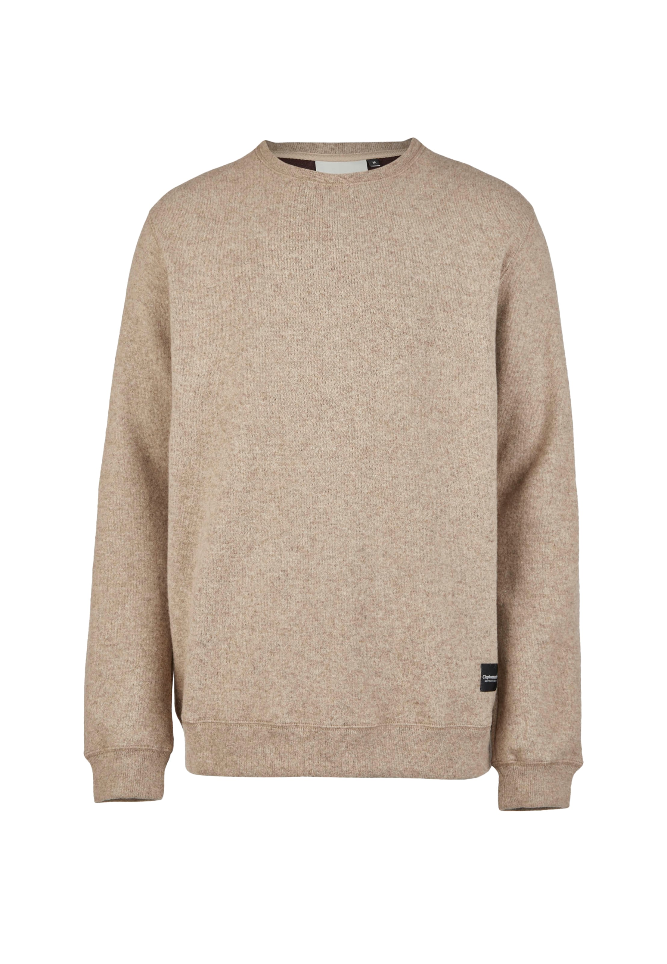 Cleptomanicx Oberteil 'Noitch' in Beige: Vorderseite