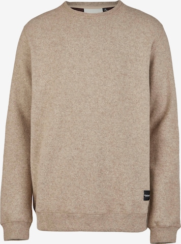 Sweat-shirt 'Noitch' Cleptomanicx en beige : devant