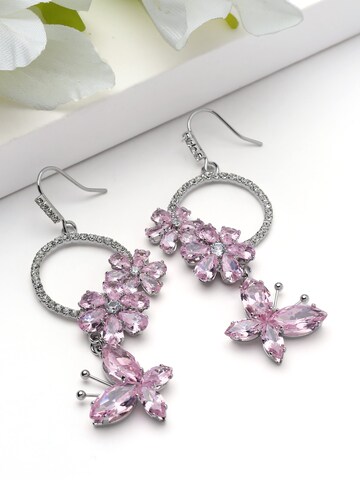 AVANT-GARDE PARIS - Pendientes 'Aroa' en rosa