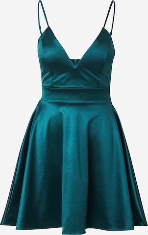 Rochie de cocktail 'ALAIA' de la WAL G. pe albastru: față