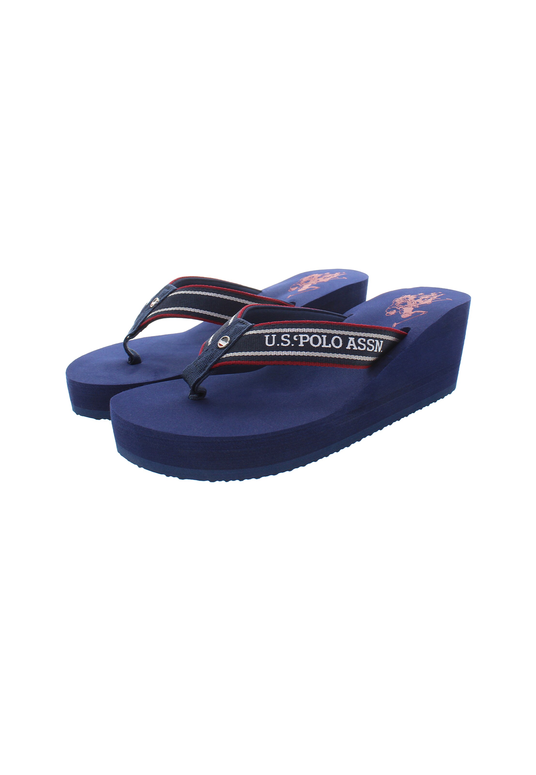 U.S. POLO ASSN. Teenslipper 'Chany' in Blauw