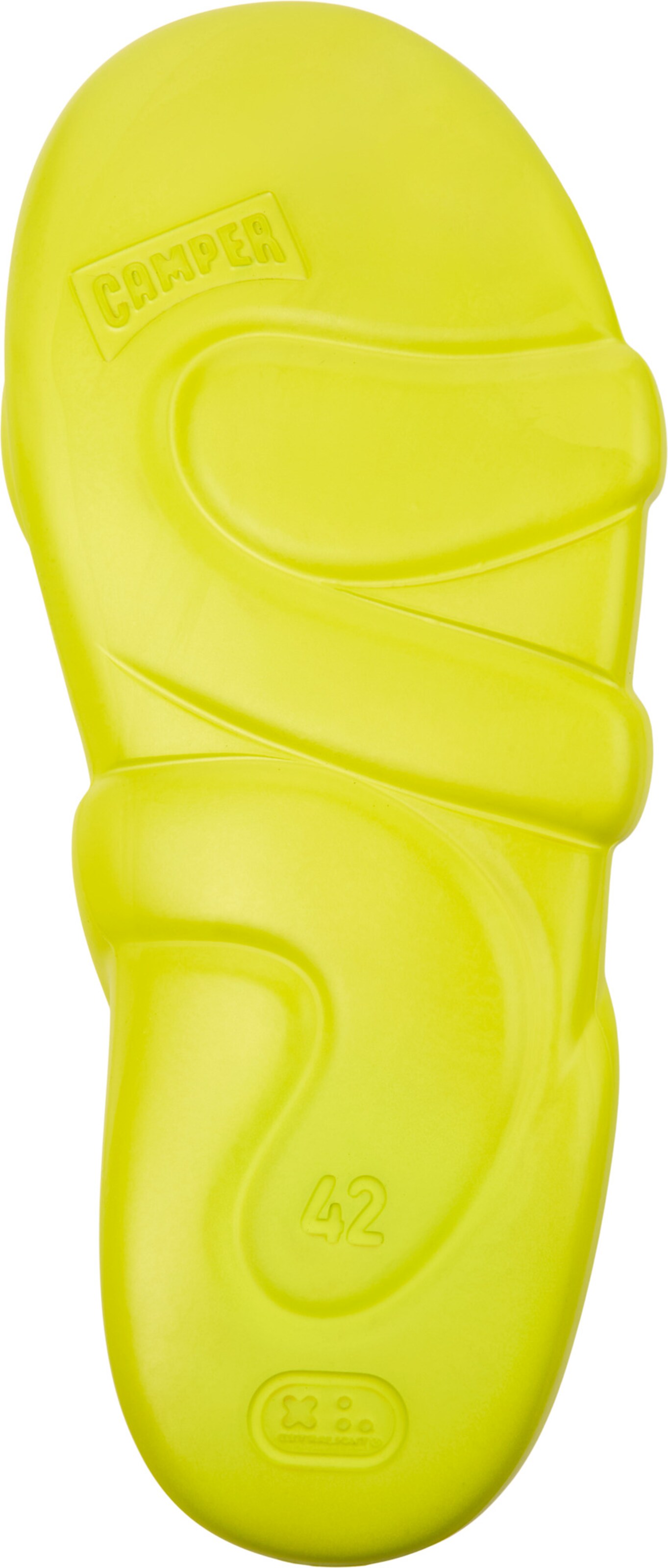 Sandales 'Kobarah' CAMPER en jaune