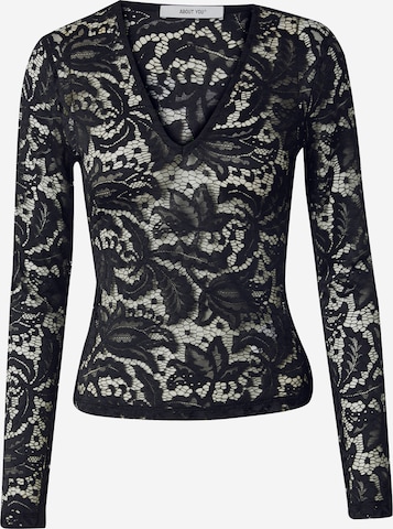 ABOUT YOUMajica 'Samantha' - crna boja: prednji dio
