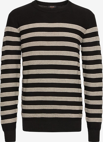 INDICODE JEANS Sweater 'Panloop' in Black: front