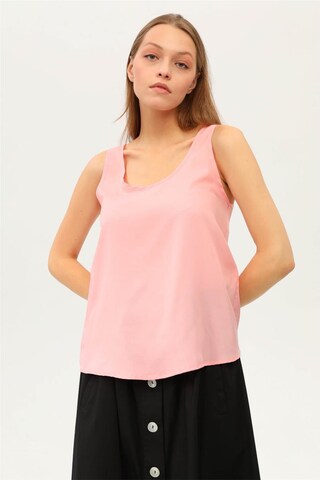 HOME STORE Top in Roze: voorkant