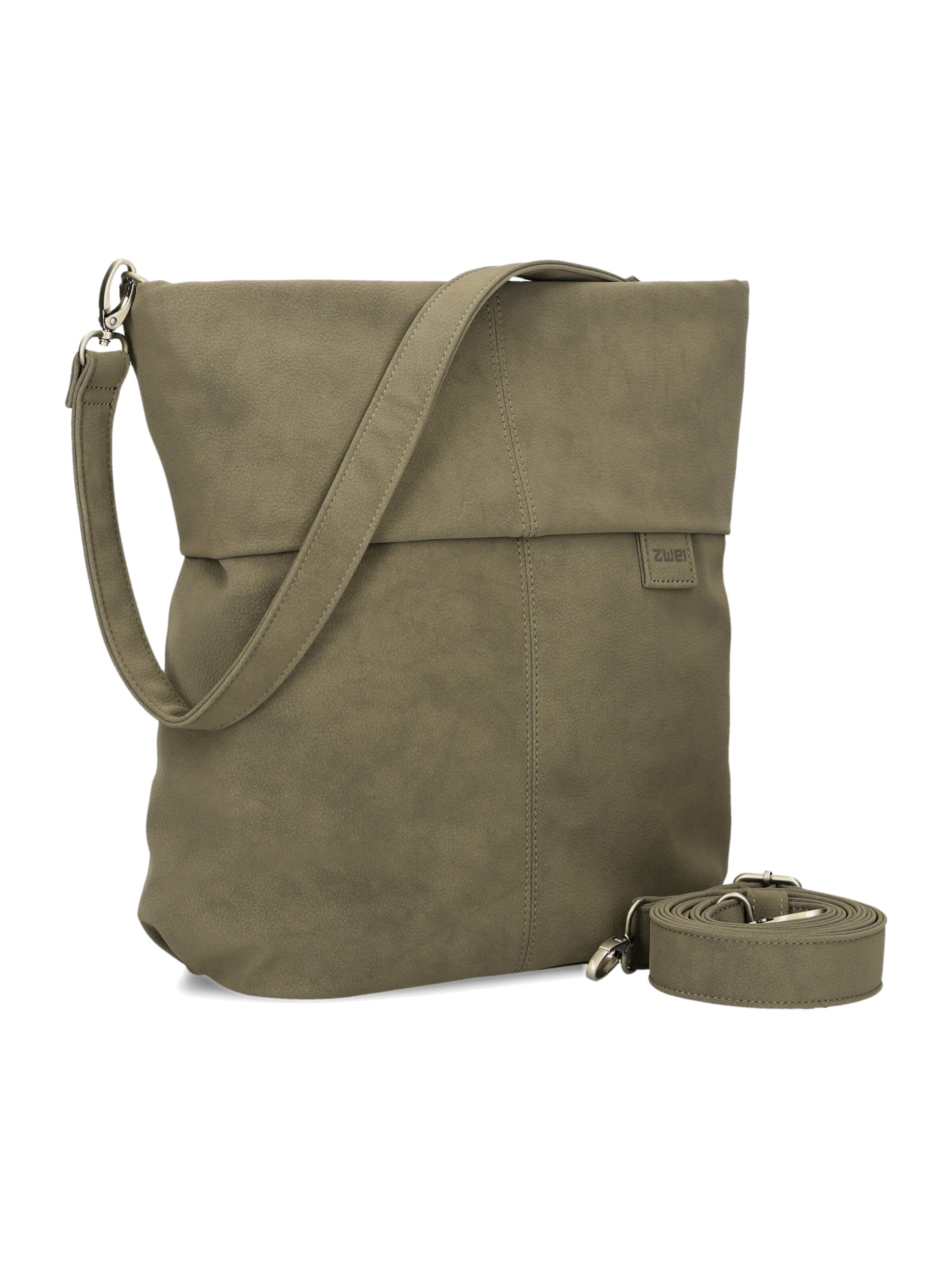 ZWEI Handtasche 'MADEMOISELLE.M M12'‌‌ in Braun: Vorderseite