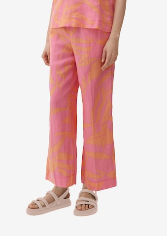 s.Oliver Loose fit Trousers in Pink: front